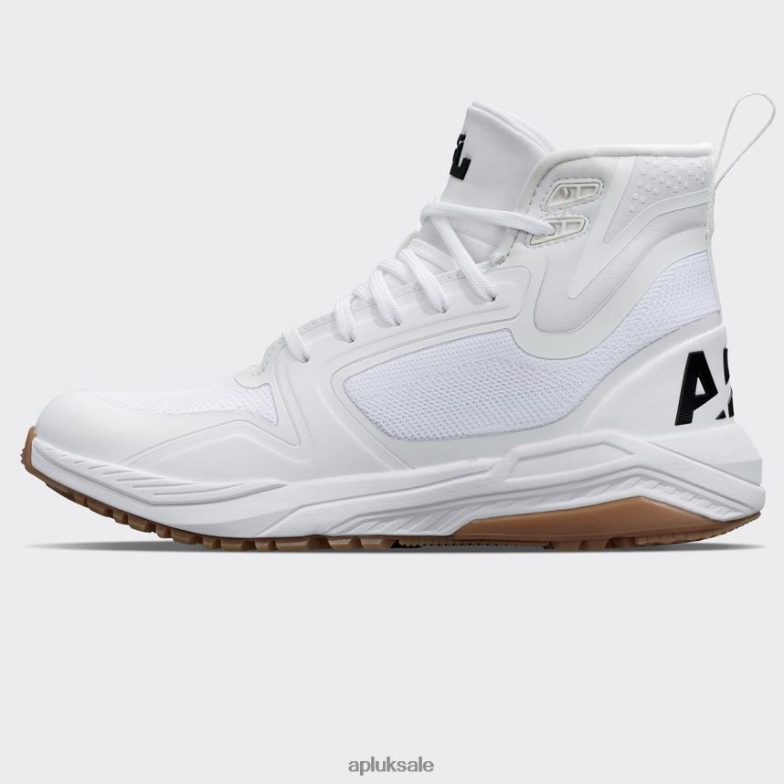 APL TechLoom Defender 40 - VH8XNZ697 APL Shoes UK White/Black/Gum Women Outdoors