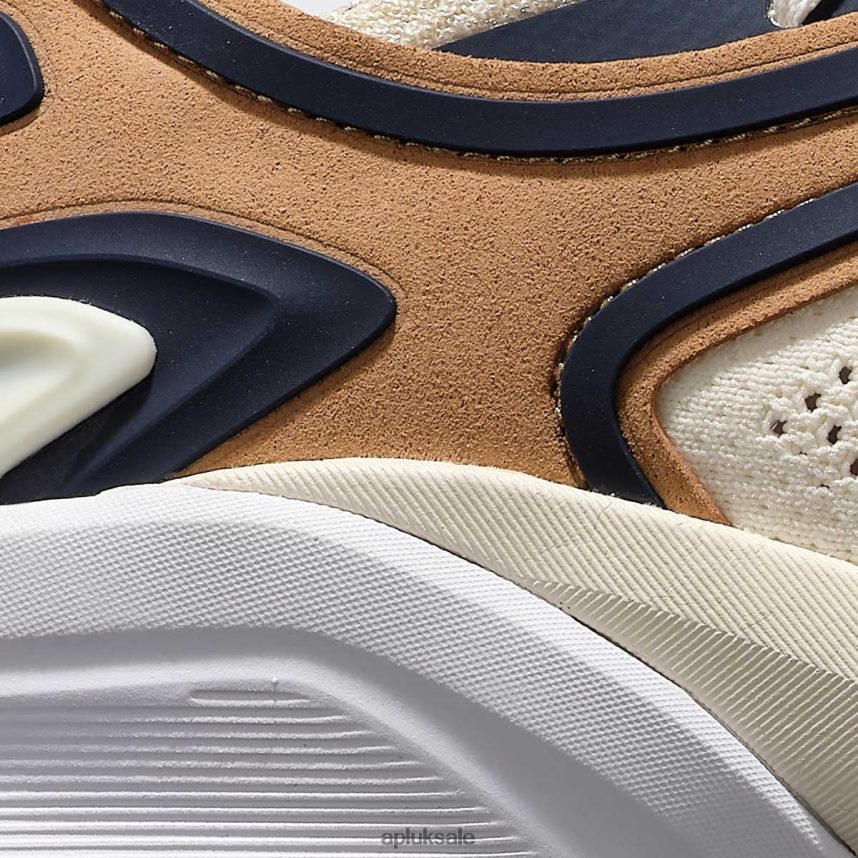 APL McLaren HySpeed - VH8XNZ119 APL Shoes UK Pristine/Tan/Midnight Women Running