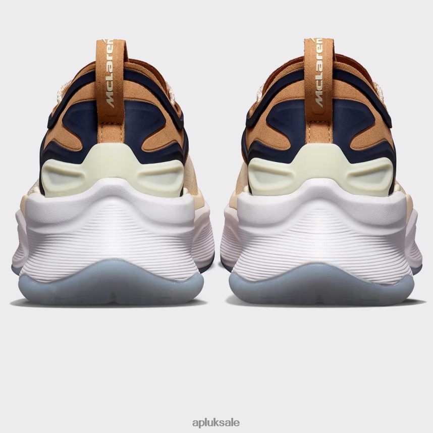 APL McLaren HySpeed - VH8XNZ119 APL Shoes UK Pristine/Tan/Midnight Women Running