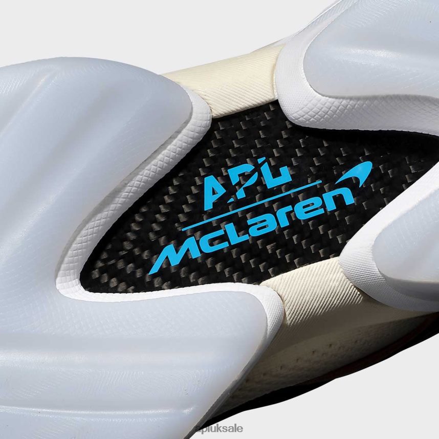 APL McLaren HySpeed - VH8XNZ119 APL Shoes UK Pristine/Tan/Midnight Women Running