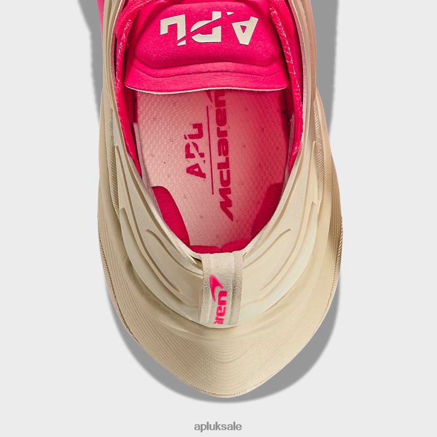 APL McLaren HySpeed - VH8XNZ120 APL Shoes UK Magenta/Pristine/Ombre Women Running