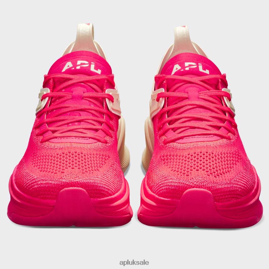 APL McLaren HySpeed - VH8XNZ120 APL Shoes UK Magenta/Pristine/Ombre Women Running