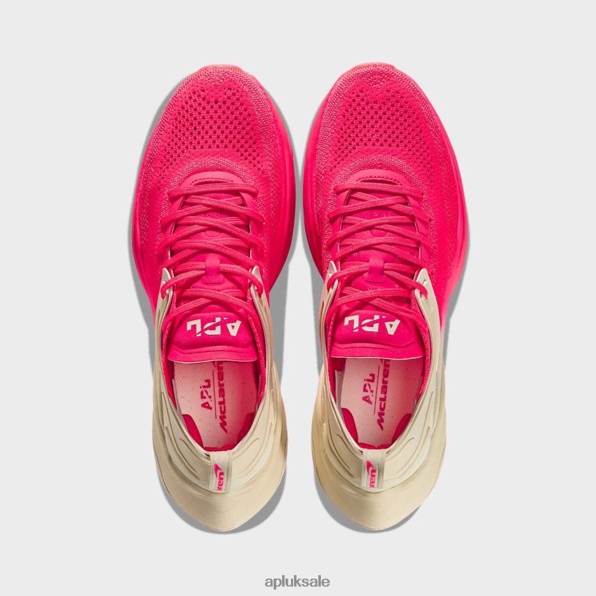 APL McLaren HySpeed - VH8XNZ120 APL Shoes UK Magenta/Pristine/Ombre Women Running