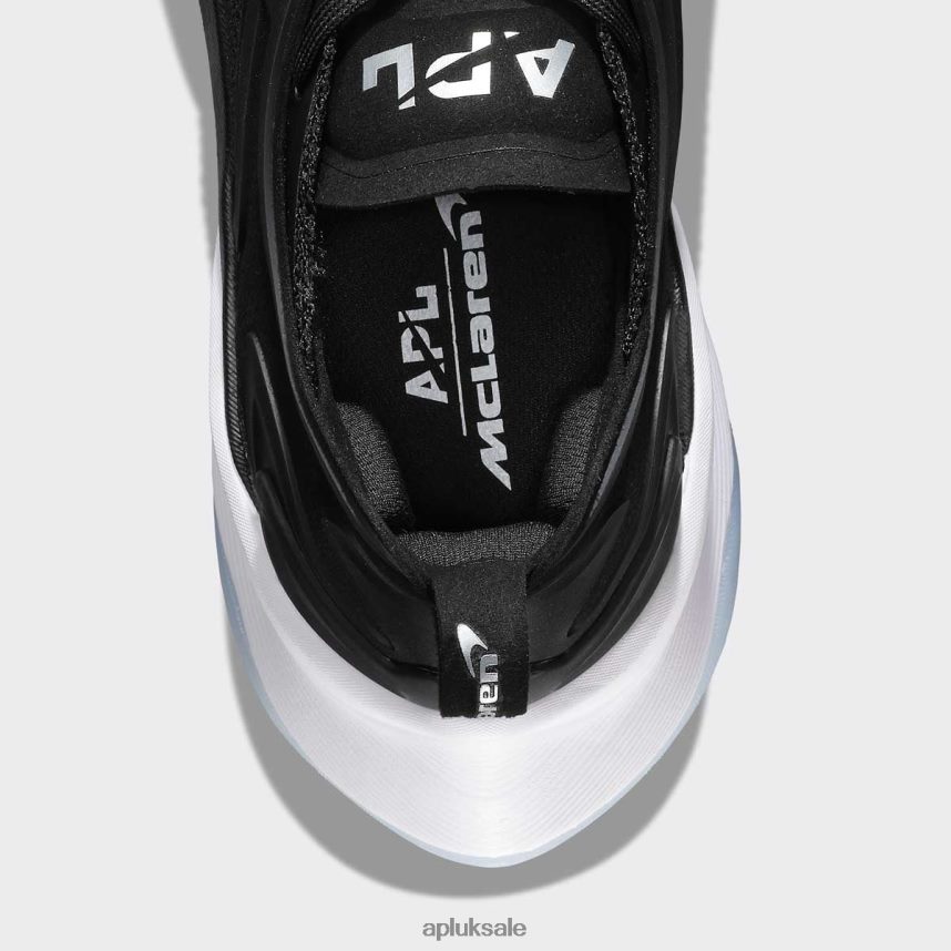 APL McLaren HySpeed - VH8XNZ121 APL Shoes UK Black/White Women Running