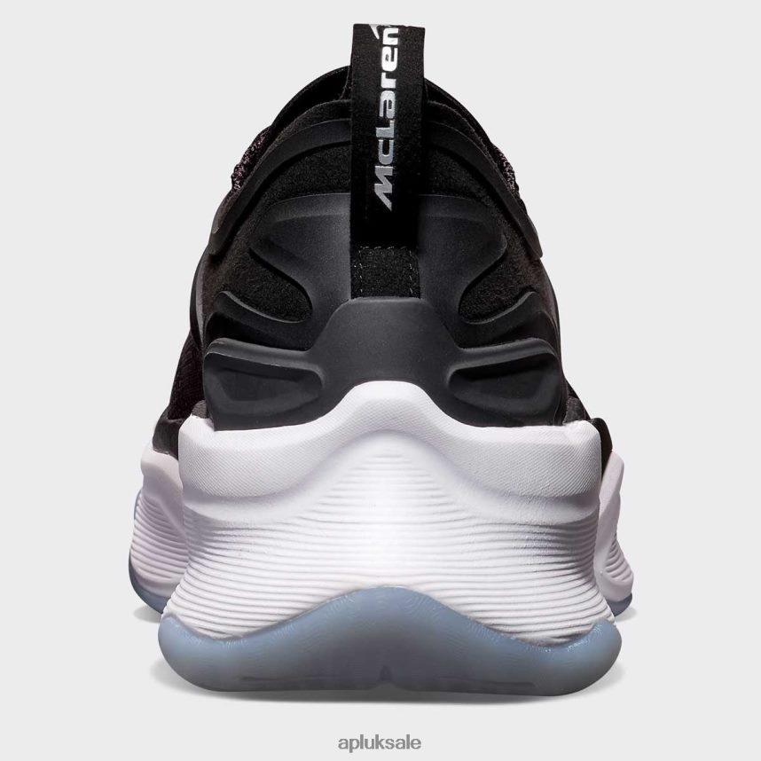 APL McLaren HySpeed - VH8XNZ121 APL Shoes UK Black/White Women Running
