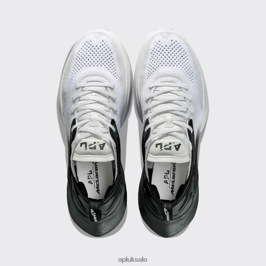 APL McLaren HySpeed - VH8XNZ261 APL Shoes UK White/Black/Ombre Women Running