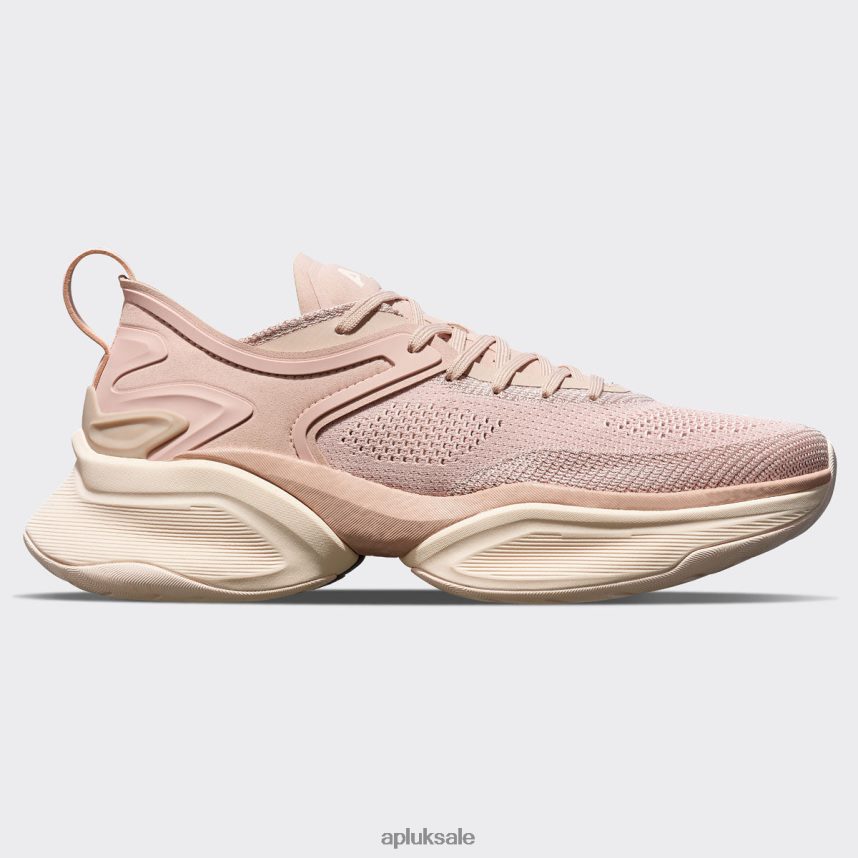 APL McLaren HySpeed - VH8XNZ310 APL Shoes UK Rose Dust/Creme Women Running