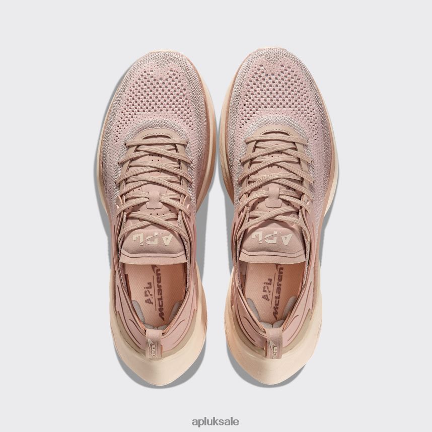 APL McLaren HySpeed - VH8XNZ310 APL Shoes UK Rose Dust/Creme Women Running