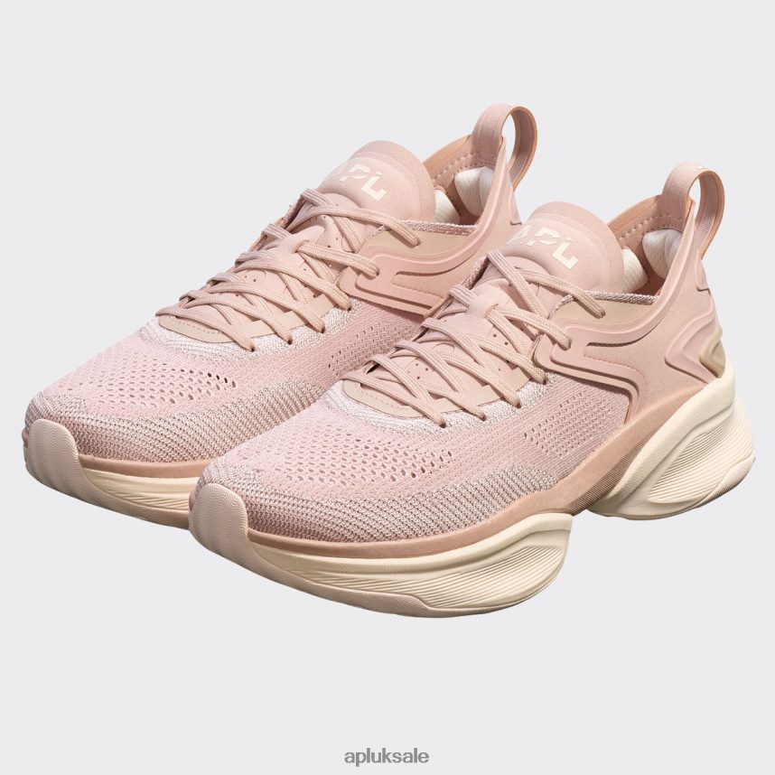 APL McLaren HySpeed - VH8XNZ310 APL Shoes UK Rose Dust/Creme Women Running