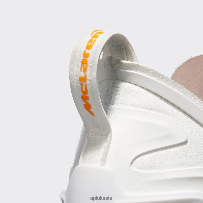 APL McLaren HySpeed - VH8XNZ340 APL Shoes UK White/McLaren Orange Women Running