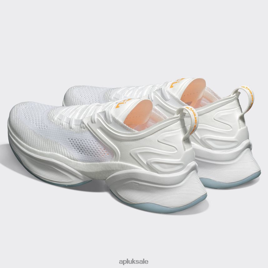 APL McLaren HySpeed - VH8XNZ340 APL Shoes UK White/McLaren Orange Women Running