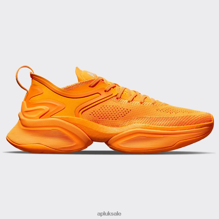 APL McLaren HySpeed - VH8XNZ353 APL Shoes UK McLaren Orange Women Running