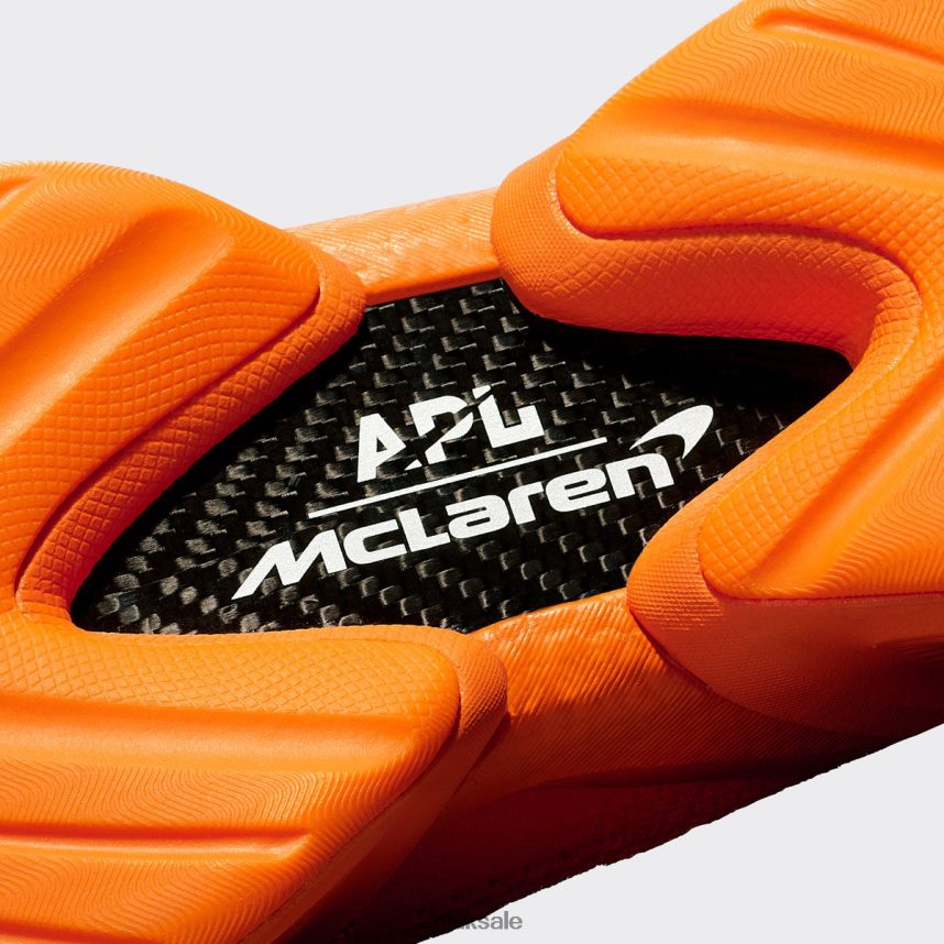 APL McLaren HySpeed - VH8XNZ353 APL Shoes UK McLaren Orange Women Running