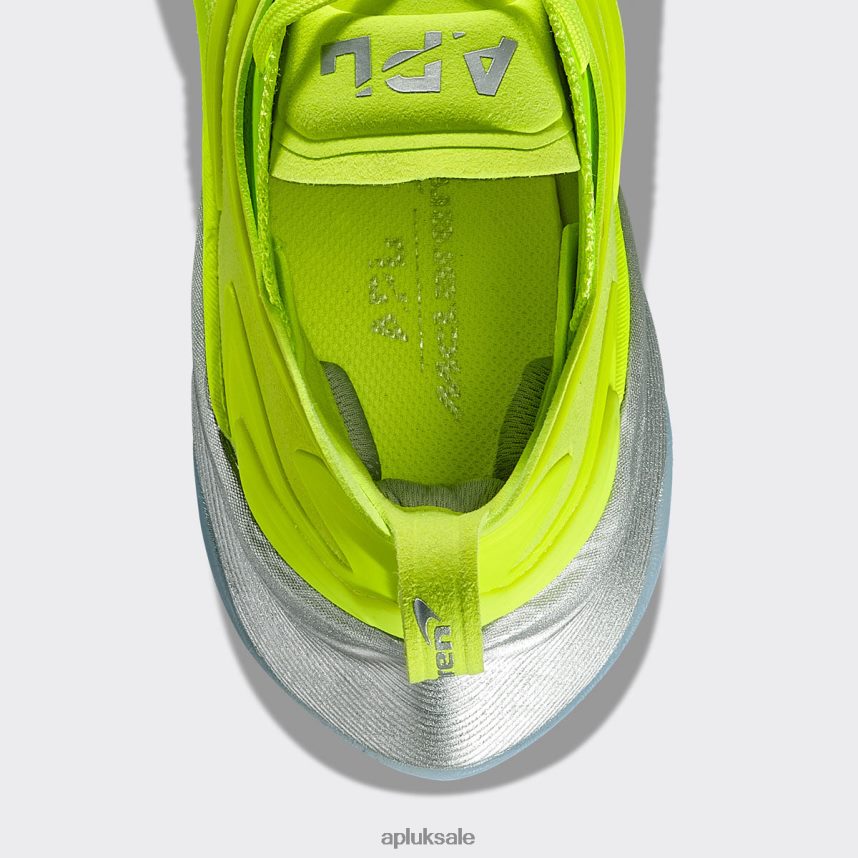 APL McLaren HySpeed - VH8XNZ357 APL Shoes UK Energy/Metallic Silver Women Running