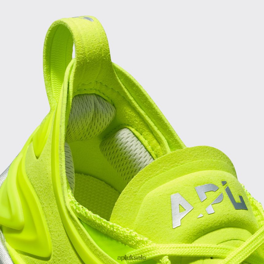 APL McLaren HySpeed - VH8XNZ357 APL Shoes UK Energy/Metallic Silver Women Running