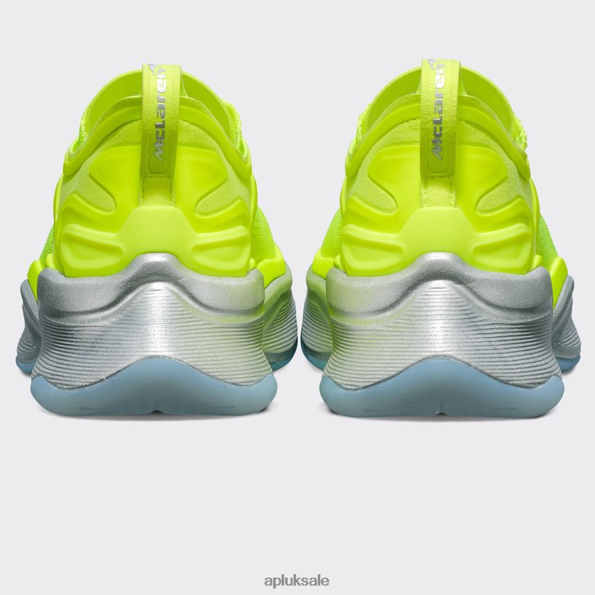 APL McLaren HySpeed - VH8XNZ357 APL Shoes UK Energy/Metallic Silver Women Running