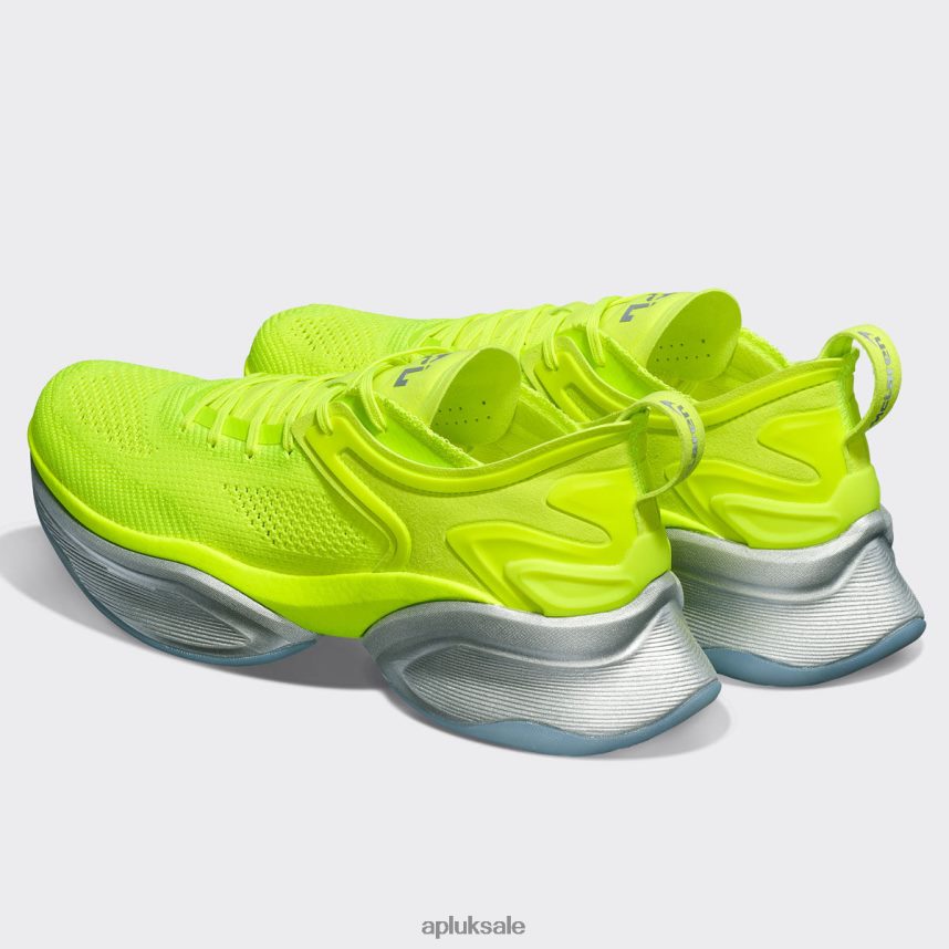 APL McLaren HySpeed - VH8XNZ357 APL Shoes UK Energy/Metallic Silver Women Running