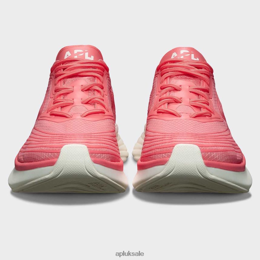 APL Streamline 18 - VH8XNZ101 APL Shoes UK Fire Coral/Ivory Women Running