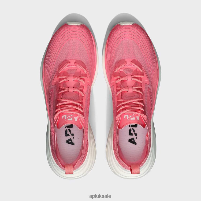 APL Streamline 18 - VH8XNZ101 APL Shoes UK Fire Coral/Ivory Women Running