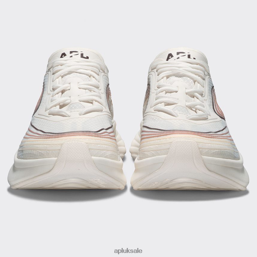 APL Streamline 18 - VH8XNZ43 APL Shoes UK Ivory/Chocolate/Multi Women Running