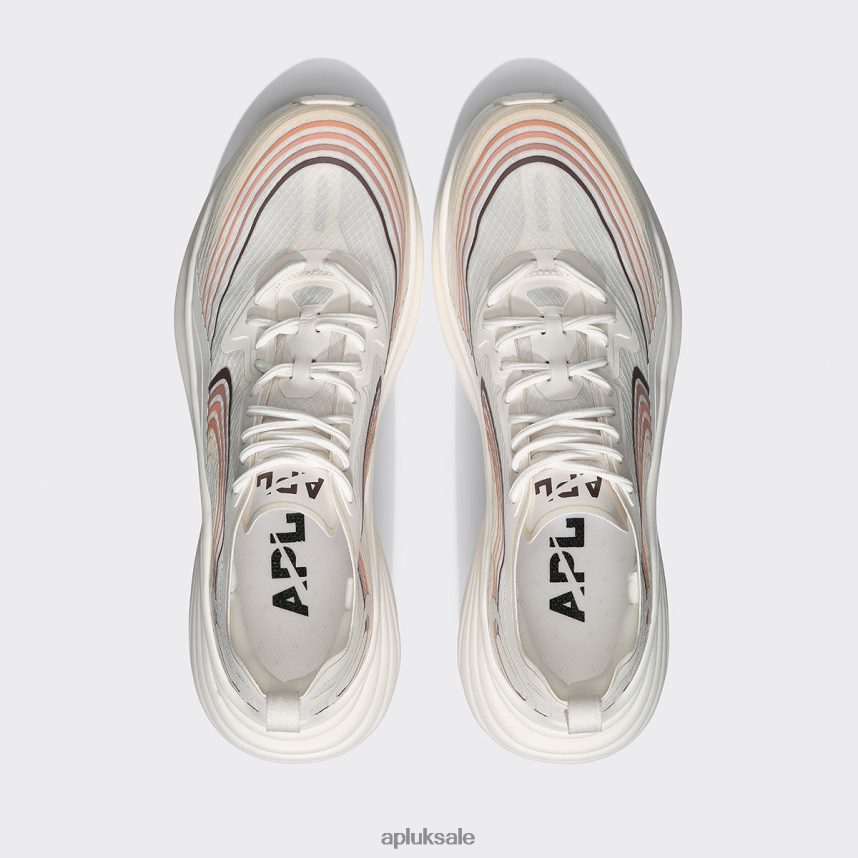 APL Streamline 18 - VH8XNZ43 APL Shoes UK Ivory/Chocolate/Multi Women Running