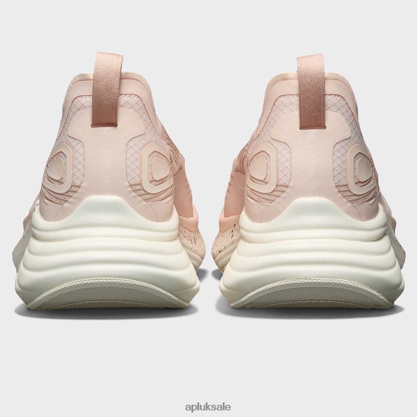 APL Streamline 18 - VH8XNZ65 APL Shoes UK Creme/Rose Dust/Beachwood Women Running