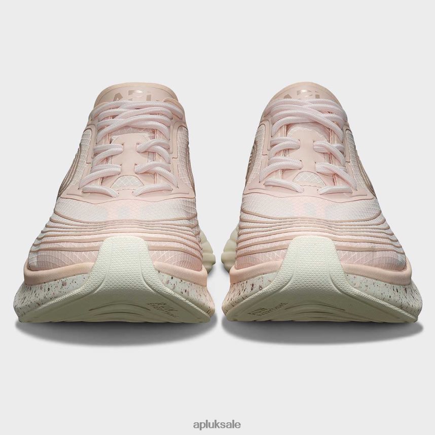APL Streamline 18 - VH8XNZ65 APL Shoes UK Creme/Rose Dust/Beachwood Women Running