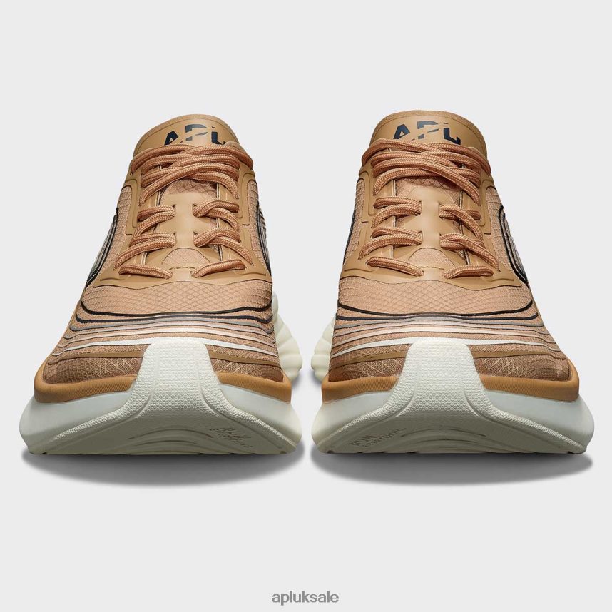 APL Streamline 18 - VH8XNZ84 APL Shoes UK Tan/Navy/Multi Women Running