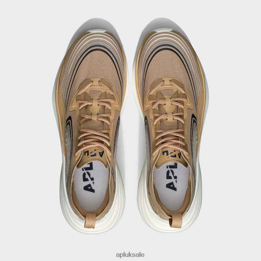 APL Streamline 18 - VH8XNZ84 APL Shoes UK Tan/Navy/Multi Women Running