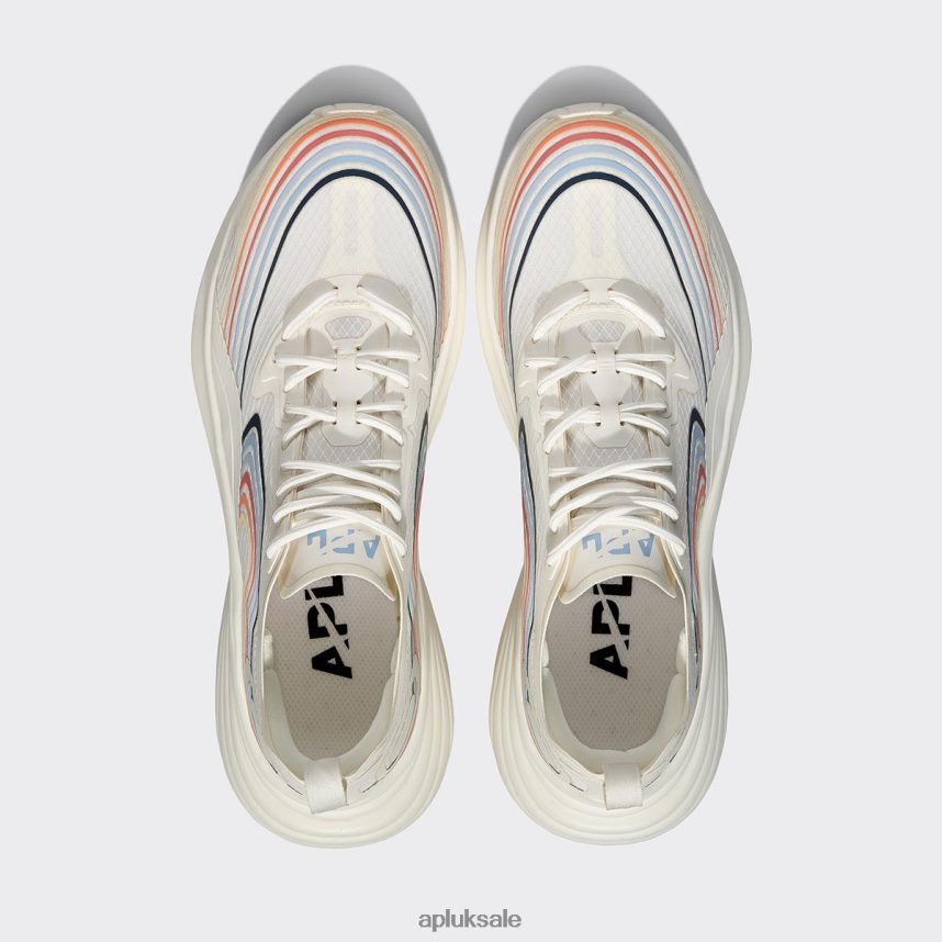 APL Streamline 19 - VH8XNZ169 APL Shoes UK Ivory/Forged Blue/Multi Women Running