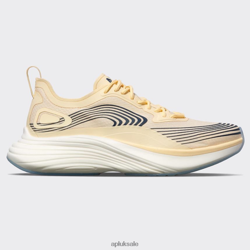 APL Streamline 19 - VH8XNZ184 APL Shoes UK Vanilla/Midnight/White Women Running