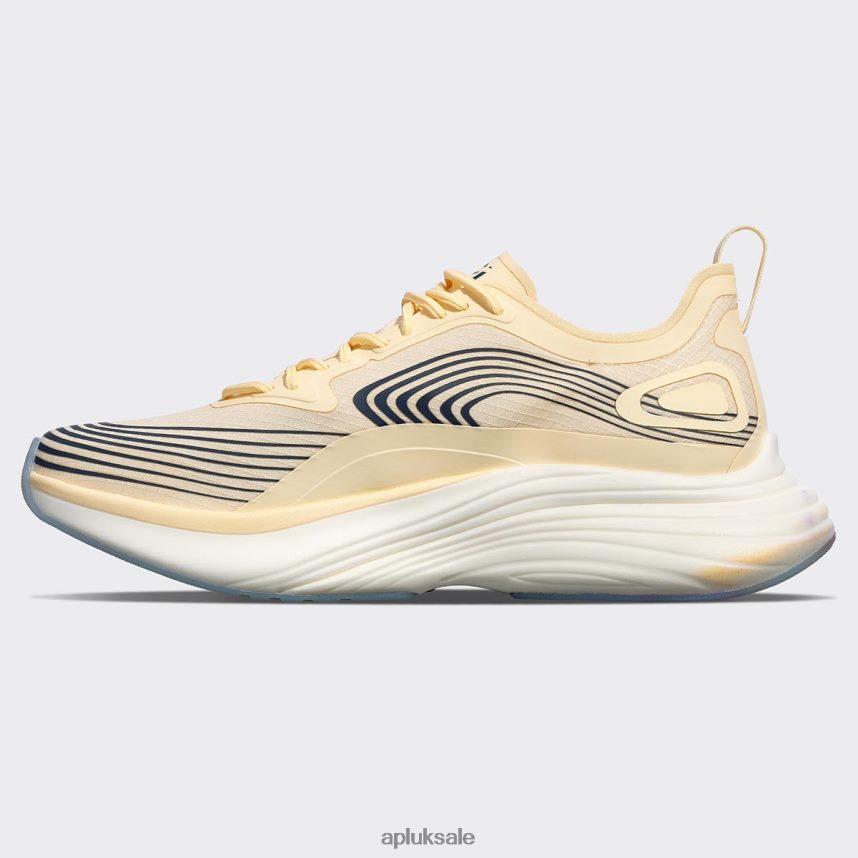 APL Streamline 19 - VH8XNZ184 APL Shoes UK Vanilla/Midnight/White Women Running