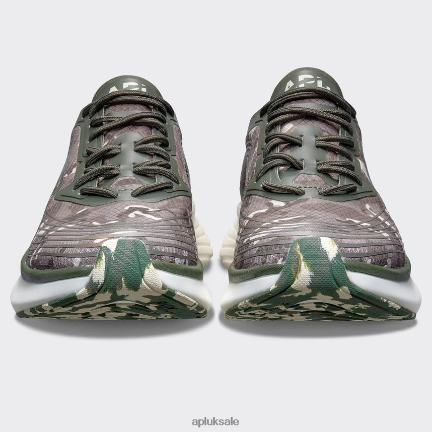 APL Streamline 19 - VH8XNZ192 APL Shoes UK Fatigue/Pristine/Camo Women Running