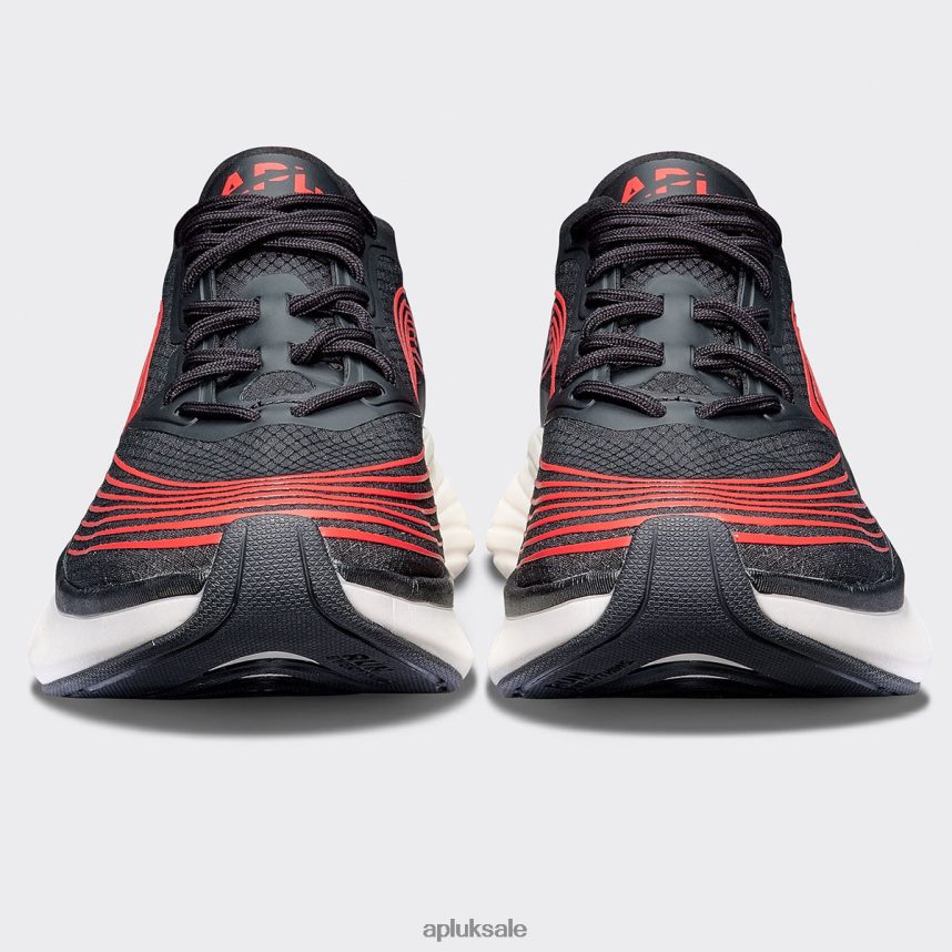 APL Streamline 20 - VH8XNZ222 APL Shoes UK Black/Red/White Women Running