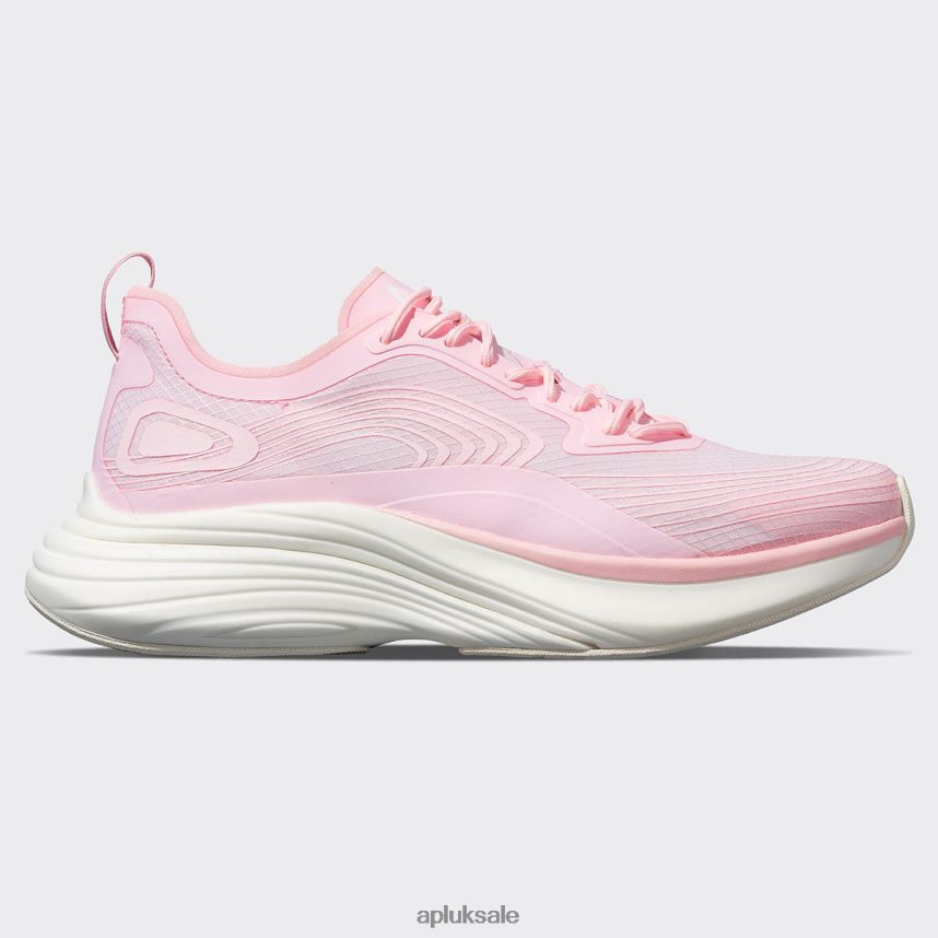APL Streamline 20 - VH8XNZ239 APL Shoes UK Bleached Pink/White Women Running