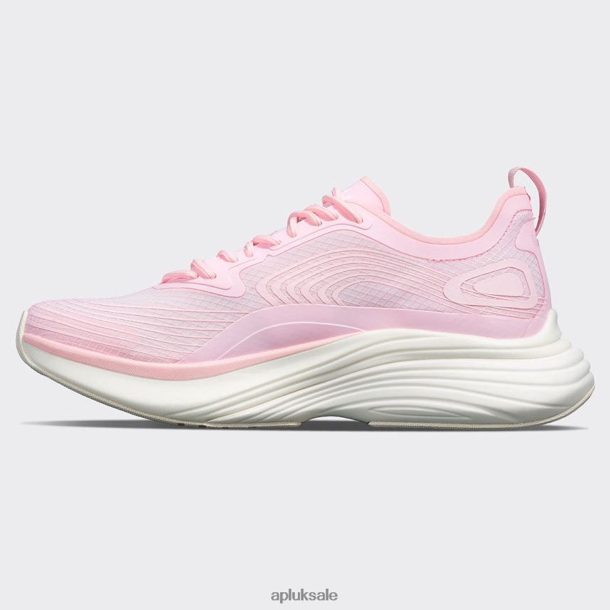 APL Streamline 20 - VH8XNZ239 APL Shoes UK Bleached Pink/White Women Running