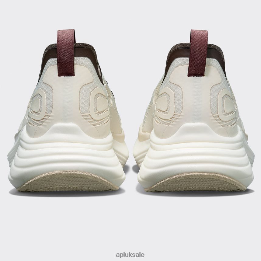 APL Streamline 20 - VH8XNZ243 APL Shoes UK Pristine/Chocolate/White Women Running