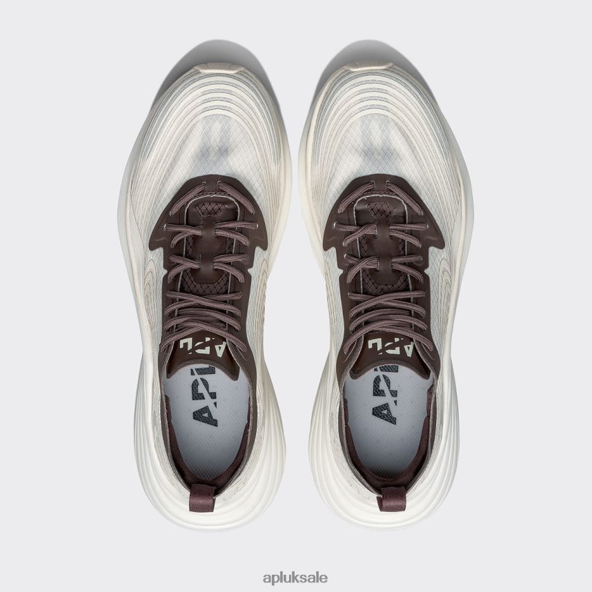 APL Streamline 20 - VH8XNZ243 APL Shoes UK Pristine/Chocolate/White Women Running