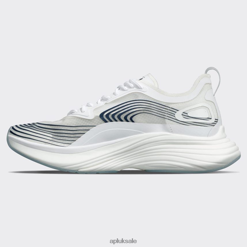 APL Streamline 20 - VH8XNZ328 APL Shoes UK White/Clear/Midnight Women Running