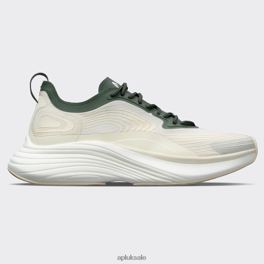 APL Streamline 21 - VH8XNZ362 APL Shoes UK Pristine/Fatigue/White Women Running