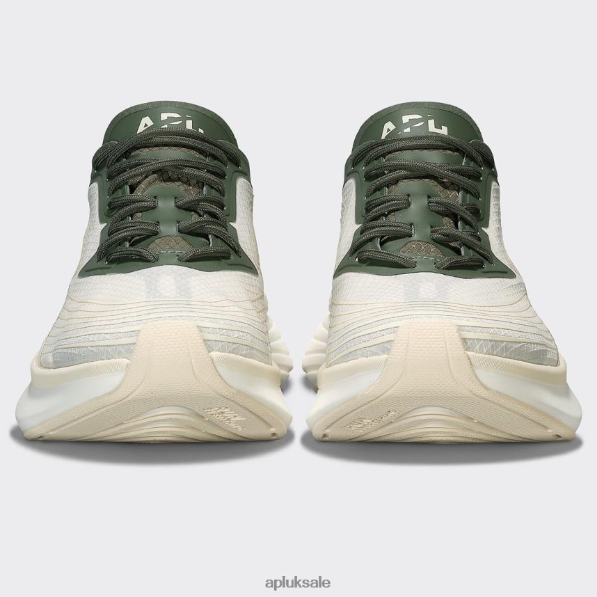 APL Streamline 21 - VH8XNZ362 APL Shoes UK Pristine/Fatigue/White Women Running
