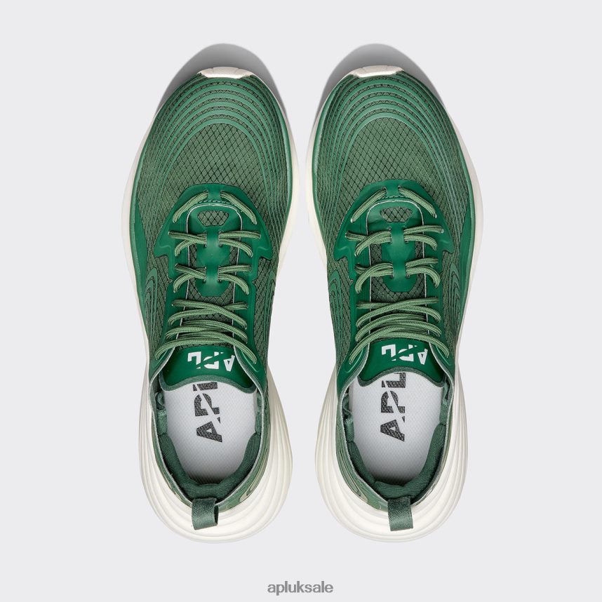 APL Streamline 21 - VH8XNZ383 APL Shoes UK Great Green/White Women Running