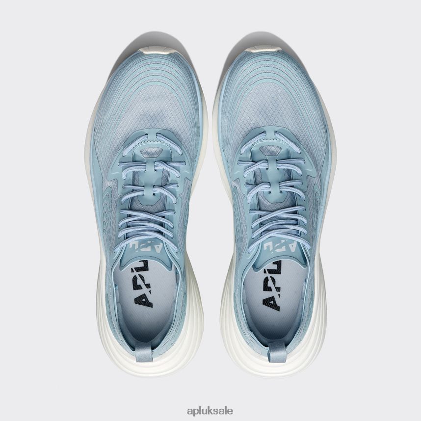 APL Streamline 21 - VH8XNZ399 APL Shoes UK Elder Green/White Women Running