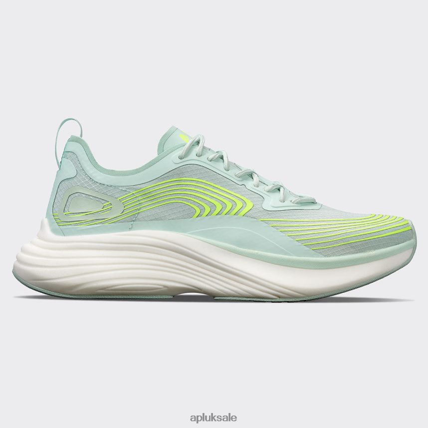 APL Streamline 21 - VH8XNZ407 APL Shoes UK Peppermint/Energy/White Women Running