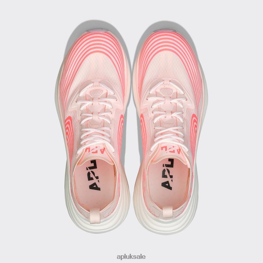 APL Streamline 21 - VH8XNZ416 APL Shoes UK Creme/Magma/White Women Running