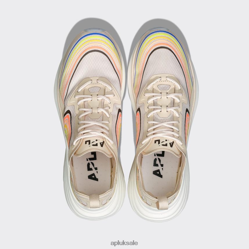 APL Streamline 21 - VH8XNZ419 APL Shoes UK Beach/Chocolate/Multi Women Running