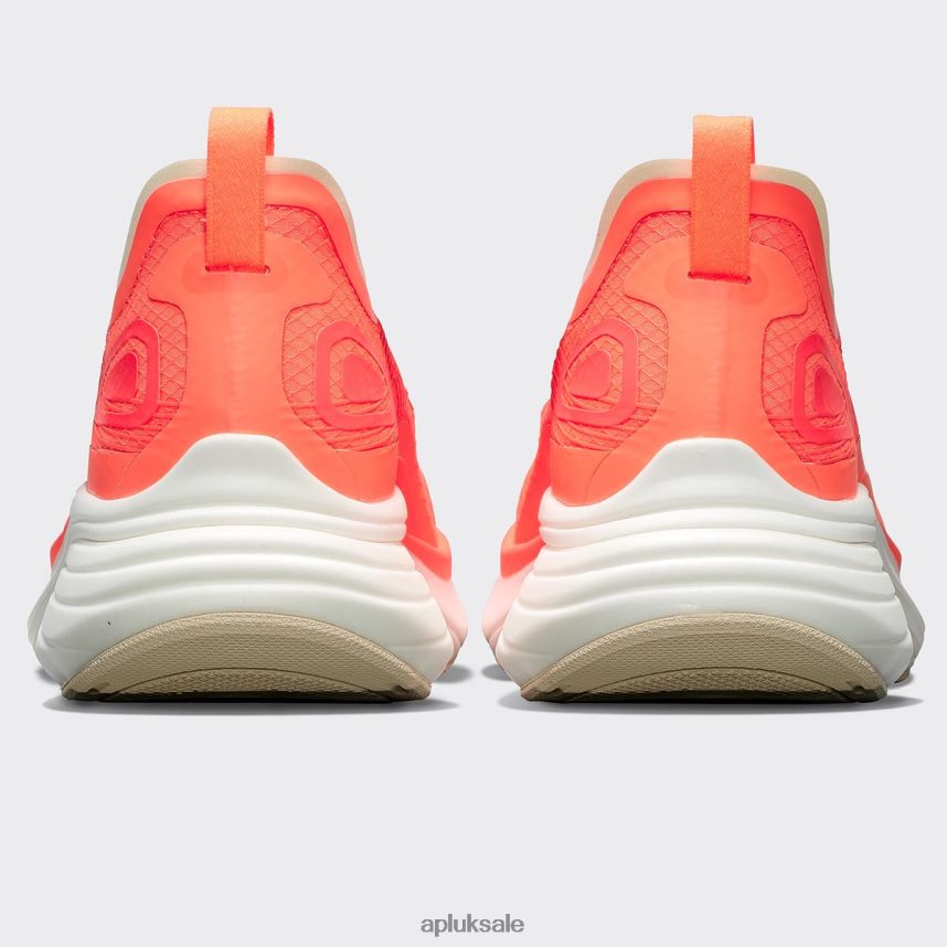 APL Streamline 21 - VH8XNZ427 APL Shoes UK Laser Red/Pristine/White Women Running