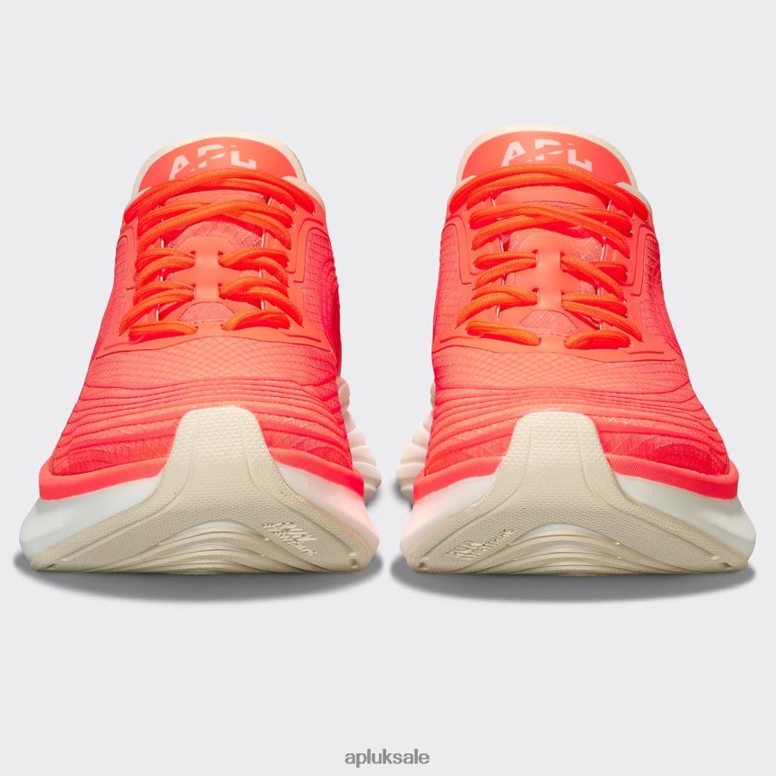 APL Streamline 21 - VH8XNZ427 APL Shoes UK Laser Red/Pristine/White Women Running