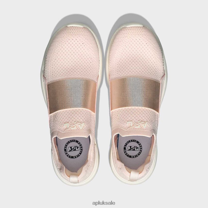 APL TechLoom Bliss 24 - VH8XNZ68 APL Shoes UK Creme/Ivory Women Running