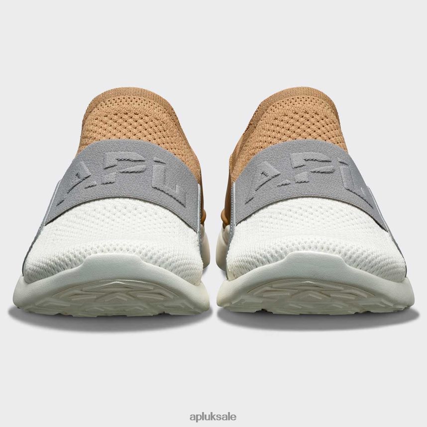 APL TechLoom Bliss 24 - VH8XNZ87 APL Shoes UK Tan/Cement/Ivory Women Running